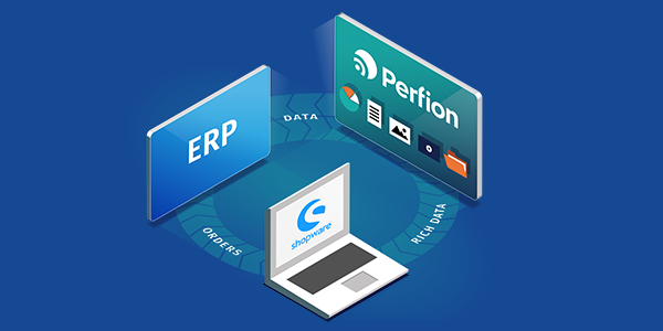 Shopware webshop samen met Perfion PIM en ERP
